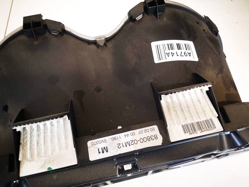 8380002M12 Toyota Auris 2007 Speedometers - Cockpit - Speedo Clocks Instrument - Thumbnail 2