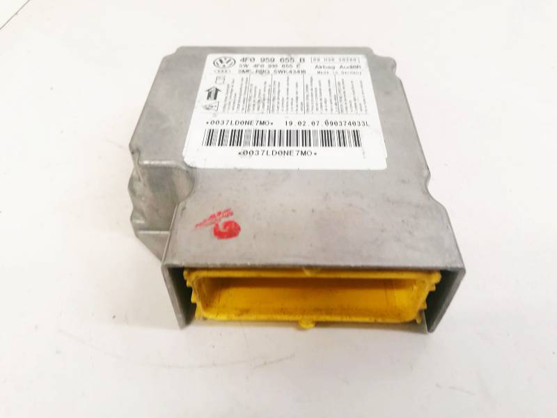 4F0959655B Audi A6 2005 CALCULATEUR AIRBAG - Thumbnail 2