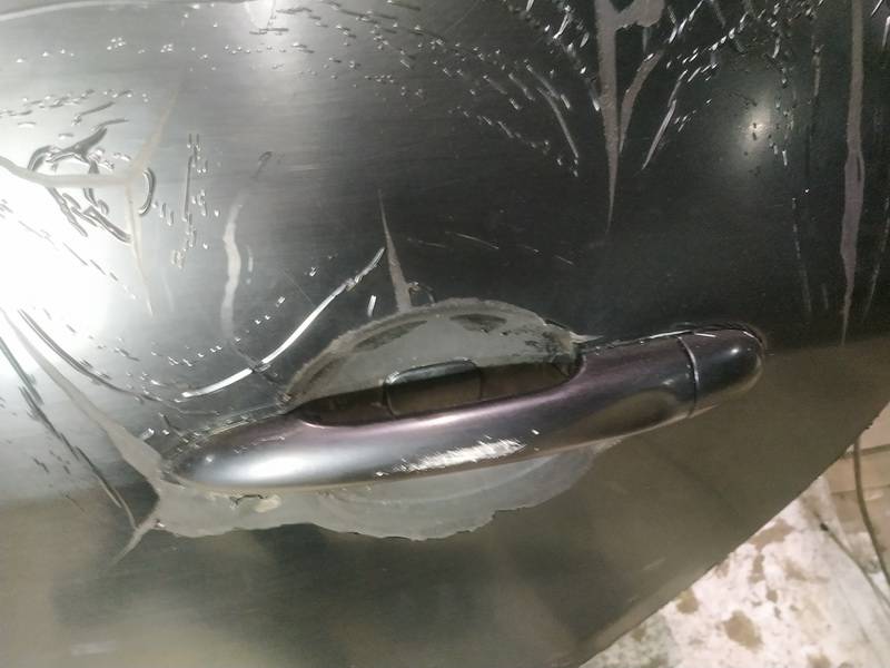 Renault Scenic 2012 Door Handle Exterior - REAR LEFT