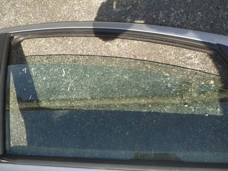 Peugeot 307 2002 Szyba drzwi - PRZEDNIE PRAWE