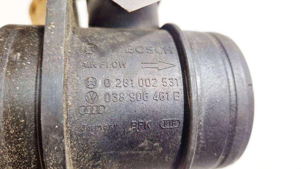 038906461B Volkswagen Bora 2003 Air Mass Sensor - Thumbnail 3