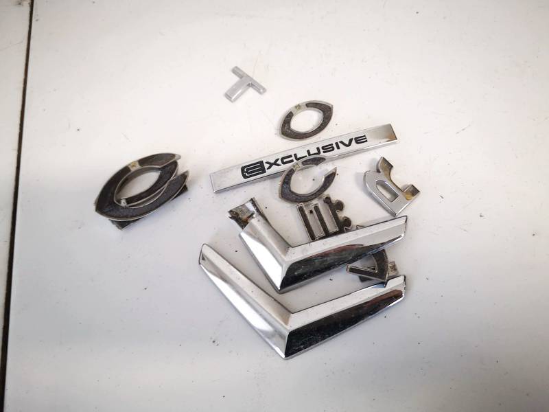 9685775580 Citroen C5 2008 Other Emblem
