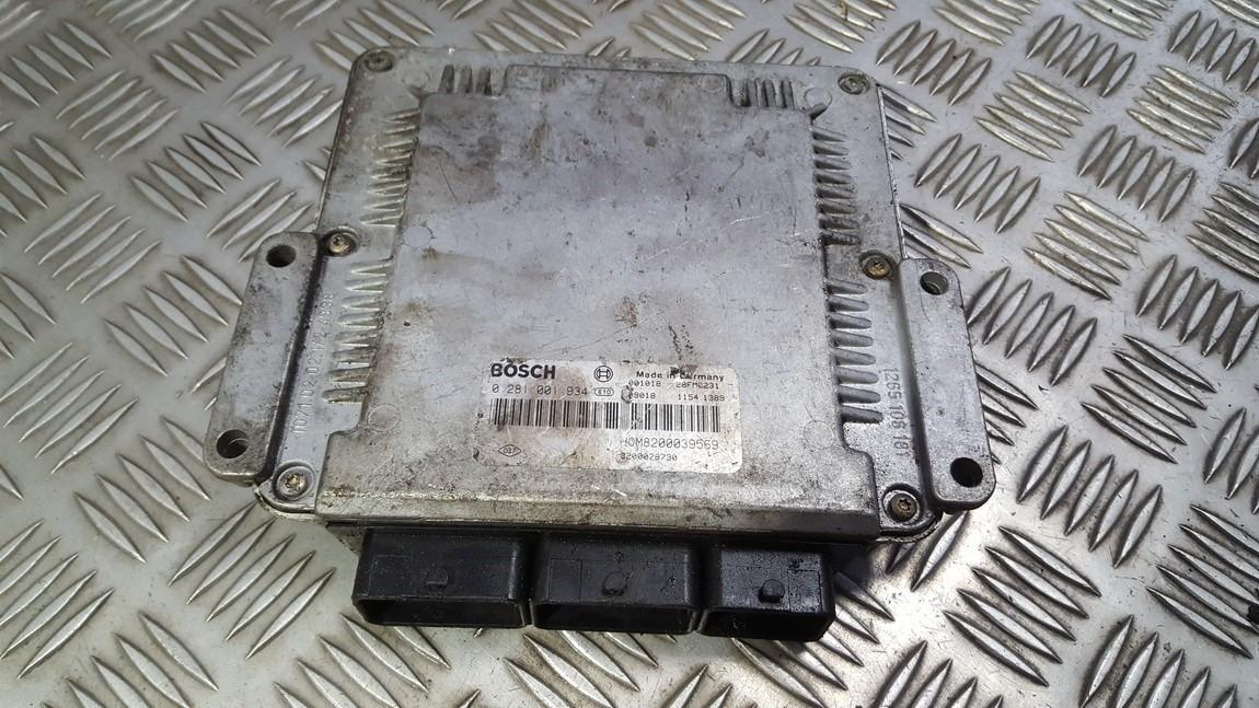 0281001934 Renault Scenic 2001 Variklio kompiuteris