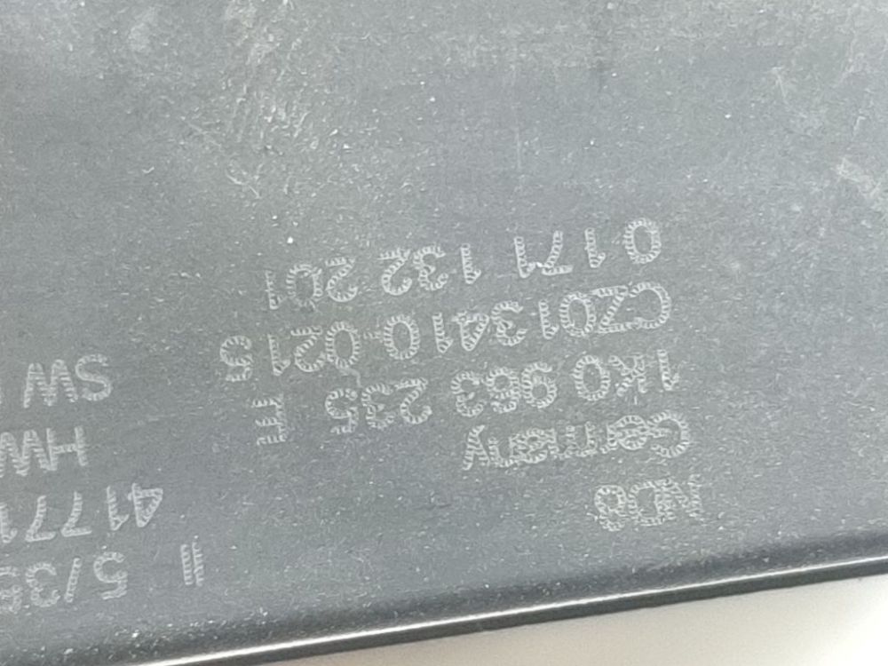 1K0963235E Volkswagen Golf 2005 Papildu elektriska salona sildītāja radiators - Thumbnail 4