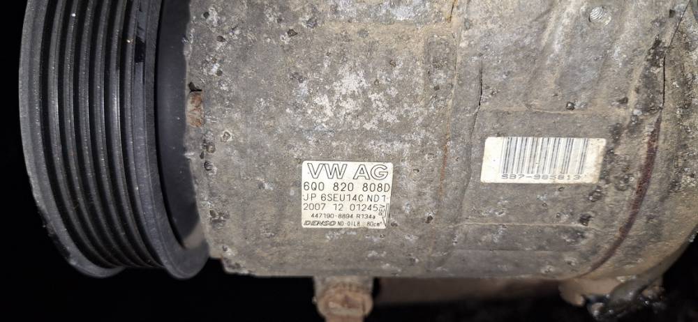 6Q0820808D Volkswagen Polo 2008 AC AIR Compressor Pump - Thumbnail 4