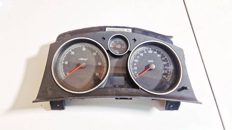 13216684 Opel Astra 2006 Speedometers - Cockpit - Speedo Clocks Instrument