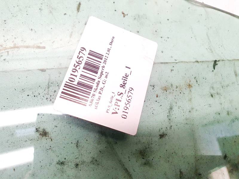 DOT27M25100AS2 Skoda Superb 2012 Door-Drop Glass - FRONT RIGHT - Thumbnail 2