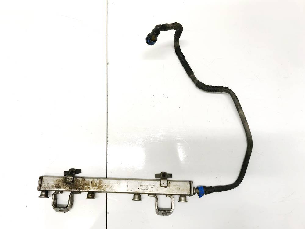 6M8G9D280AA Mazda 5 2005 Fuel injector rail (injectors)(Fuel distributor) - Thumbnail 3