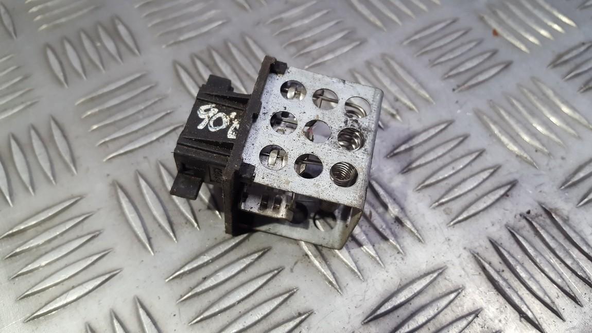 36057 USED Heater Resistor (Heater Blower Motor Resistor) Peugeot 206