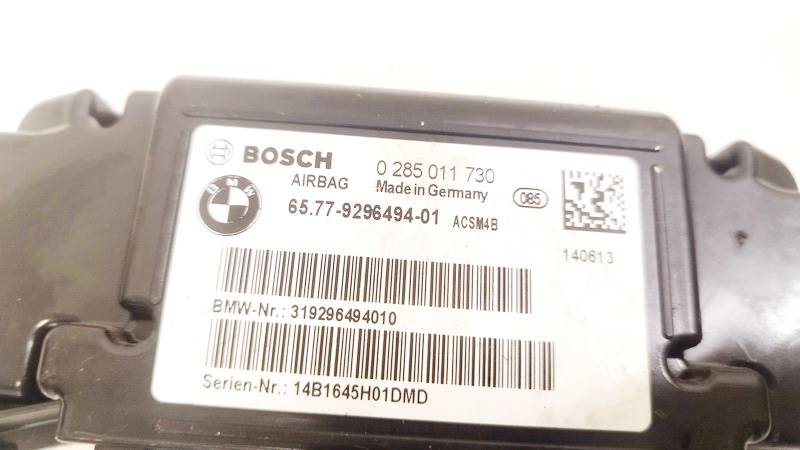 6577929649401 BMW 3-Series 2012 SRS AIRBAG KOMPIUTERIS - ORO PAGALVIU VALDYMO BLOKAS - Thumbnail 3