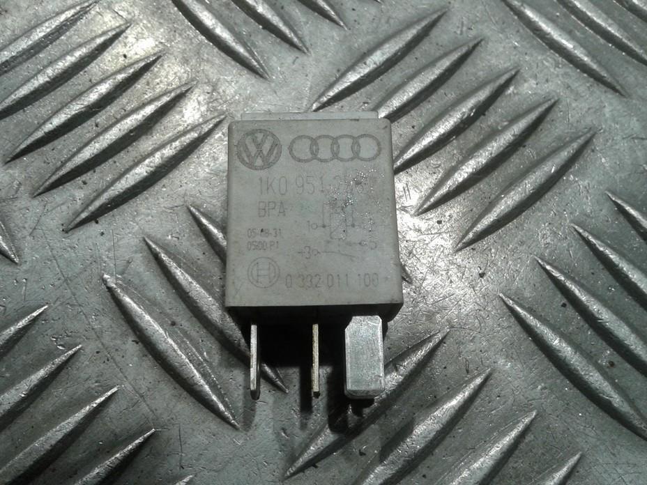1K0951253 0332011100 Relay module Volkswagen Transporter 2008 2.5L ...