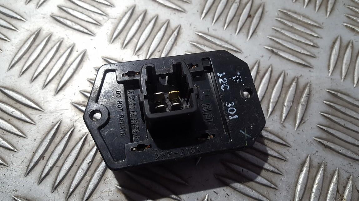 used used Heater Resistor (Heater Blower Motor Resistor) Toyota Yaris Verso 2001 1.3L