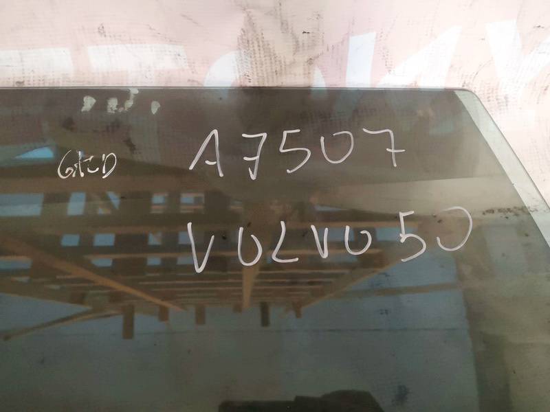 Volvo V50 2010 Door-Drop Glass - REAR RIGHT - Thumbnail 2