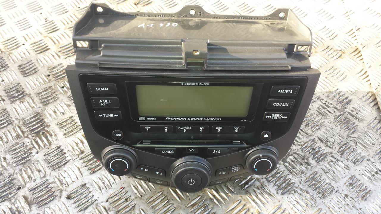 Climate Control Panel (heater control switches) Honda Accord 2004 2.0L