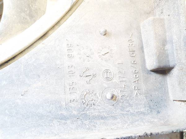 3135103909 Opel Astra 2007 Diffuser, Radiator Fan - Thumbnail 3