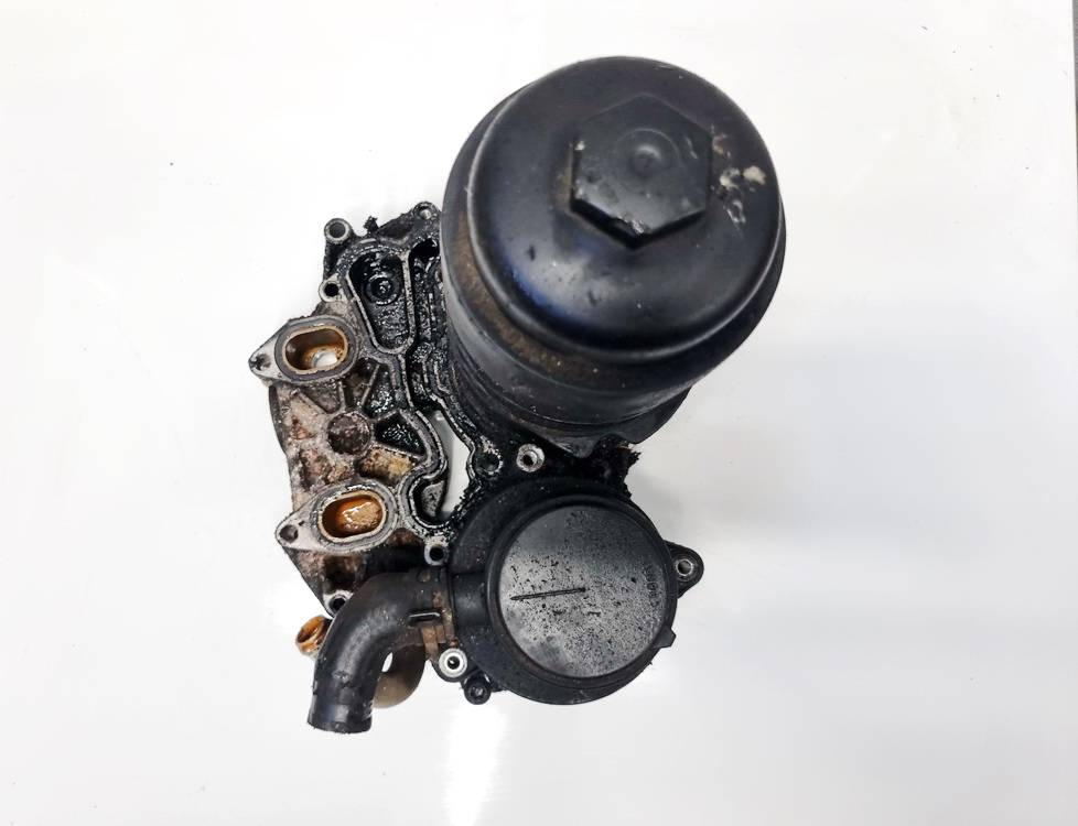 6599716 Audi A6 2005 Oil Filter Housing (oil filter cooler)