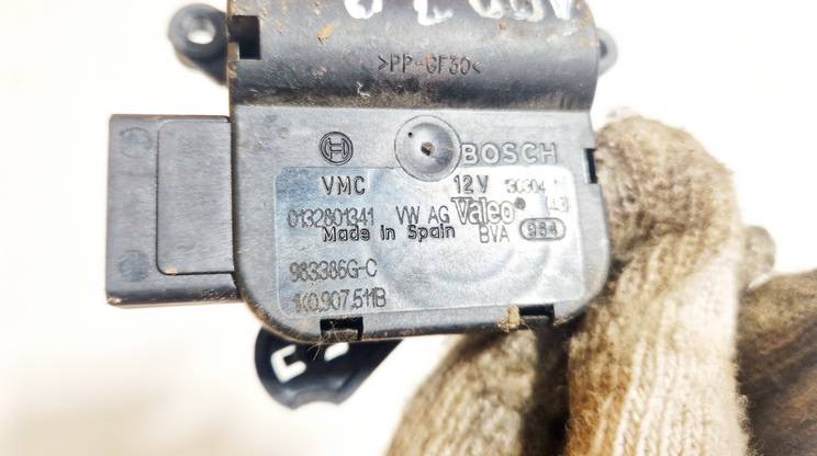 1K0907511B Audi A3 2004 Actionneur moteur volet ventilateur chauffage - Thumbnail 2