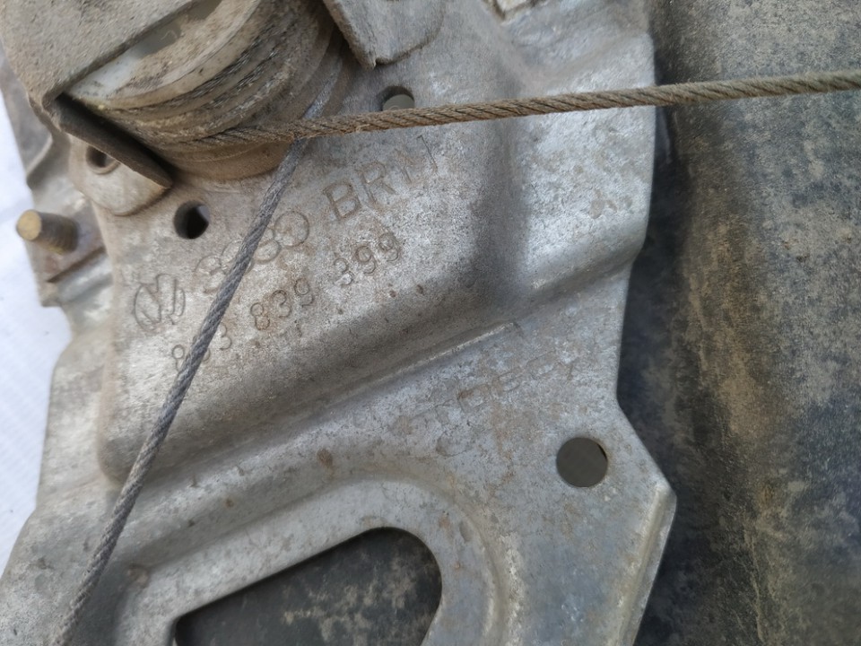 893839399 Audi 80 1994 Door winder mechanism (Window Regulator) - REAR LEFT - Thumbnail 3
