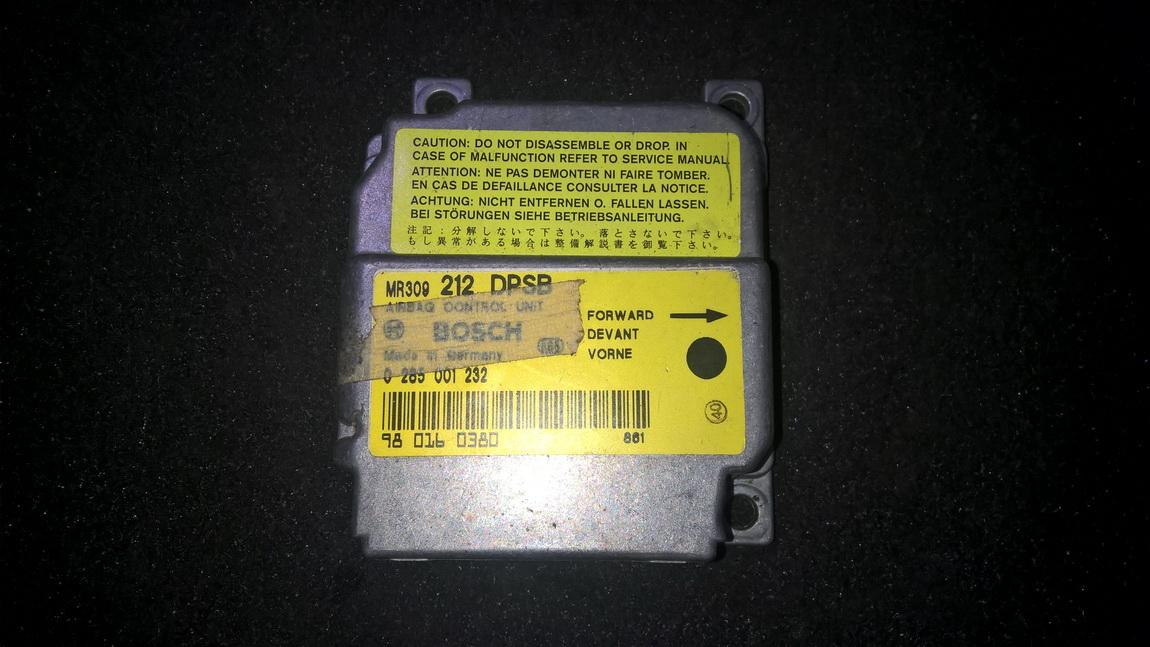 0285001232 Mitsubishi Carisma 1996 Airbag crash sensors module