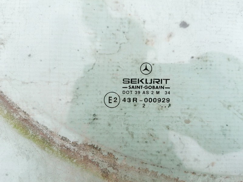 Mercedes-Benz Vaneo 2002 Door-Drop Glass - FRONT RIGHT - Thumbnail 3