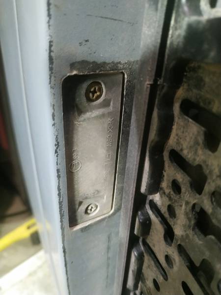 Volkswagen Caddy 2006 Number plate light - REAR - Thumbnail 2