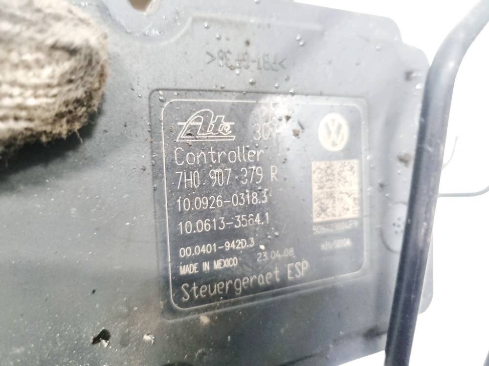 7H0907379R Volkswagen Transporter 2008 BLOC HYDRAULIQUE ABS - Thumbnail 4