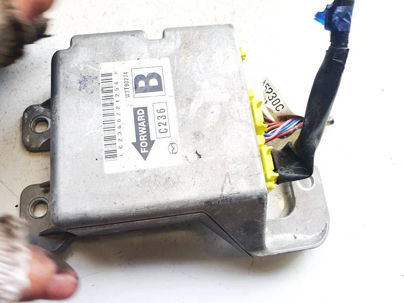 W2T80274 Mazda 5 2007 CALCULATEUR AIRBAG - Thumbnail 2