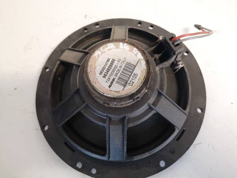 9635014780 Peugeot 307 2005 Speaker (audio) - Thumbnail 2