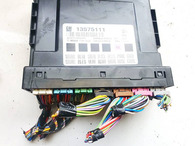 13575111 Opel Astra 2009 General Module Comfort Relay (Unit) - Thumbnail 3