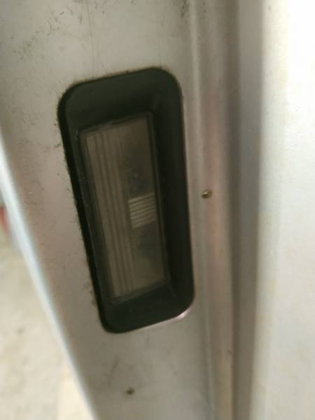 Nissan Almera Tino 2003 Number plate light - REAR