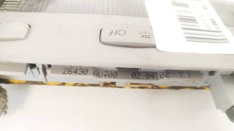 26430AV700 Nissan Primera 2003 Włącznik oświetlenia wnętrza - PRZEDNIE - Thumbnail 2