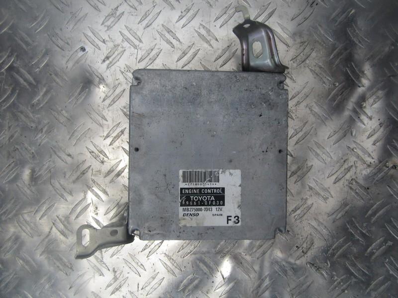 896610F030 Toyota Corolla Verso 2000 ECU Engine Computer (Engine Control Unit)