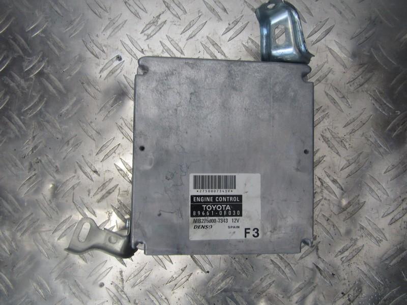 896610F030 Toyota Corolla Verso 2000 ECU Engine Computer (Engine Control Unit)