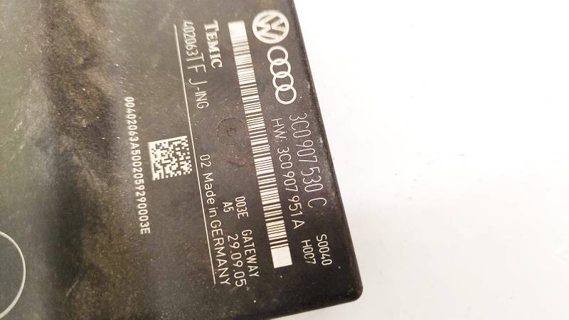 3C0907530C Volkswagen Passat 2006 Duru valdymo blokelis - Thumbnail 2