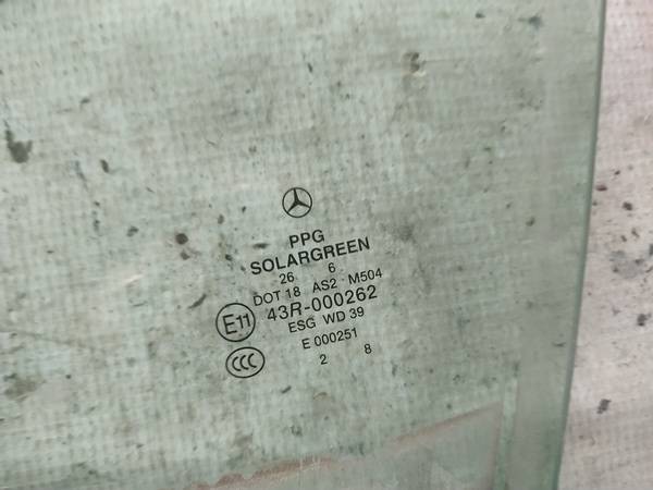 AS2 Mercedes-Benz R-CLASS 2007 Door-Drop Glass - FRONT LEFT - Thumbnail 2