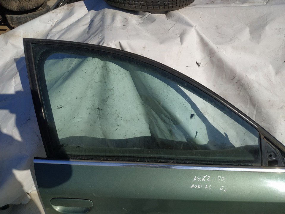 Audi A6 2002 LUNA DELANTERA DERECHA, Luna de la puerta delantera - FRENTE DERECHO