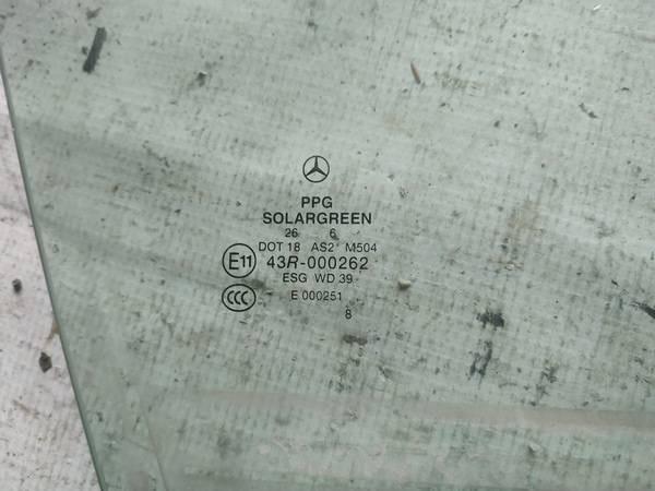 AS2 Mercedes-Benz R-CLASS 2007 Door-Drop Glass - FRONT RIGHT - Thumbnail 2