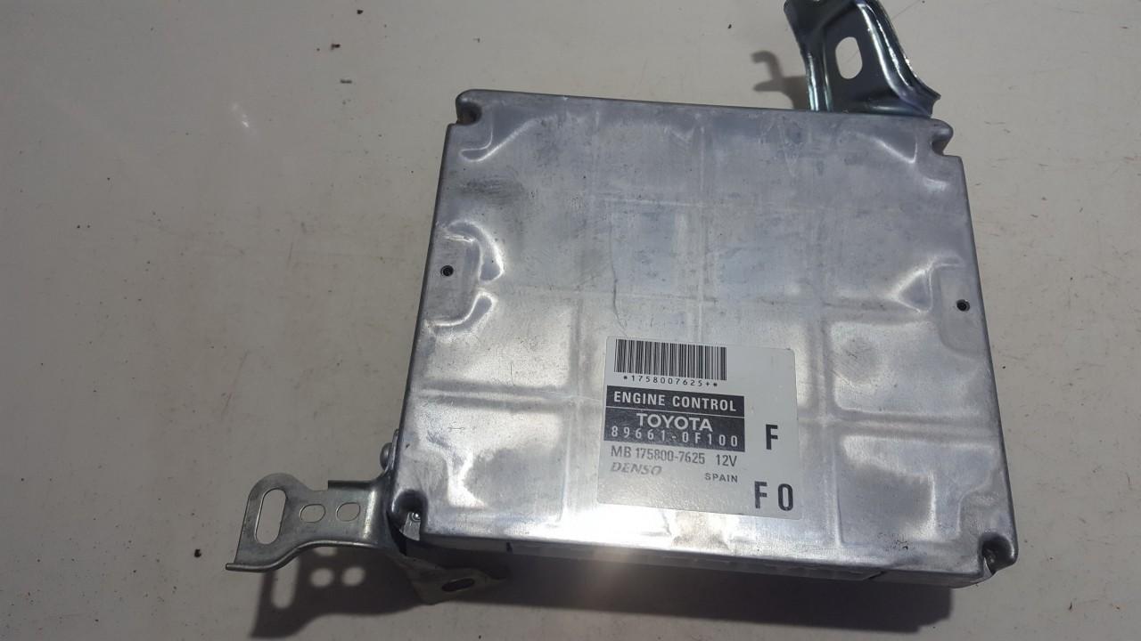 896610F100 Toyota Corolla Verso 2007 ECU Engine Computer (Engine Control Unit)