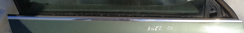 Audi A6 2002 Listón embellecedor de la ventana de la puerta delantera - DELANTERO DERECHO