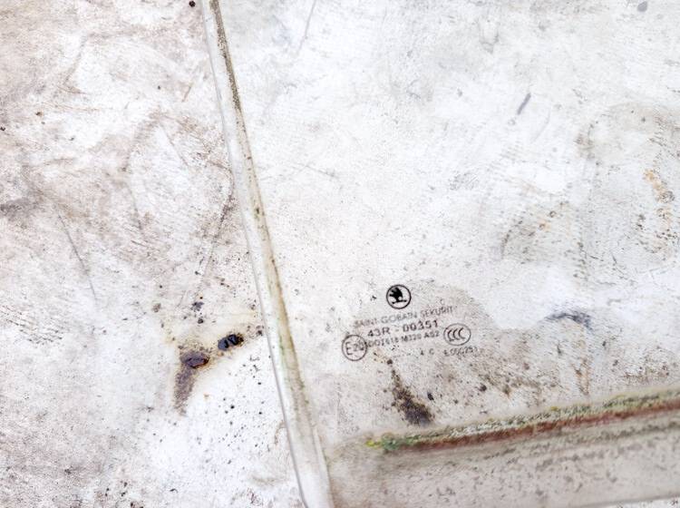 AS2 Skoda Fabia 2004 Door-Drop Glass - REAR RIGHT - Thumbnail 3