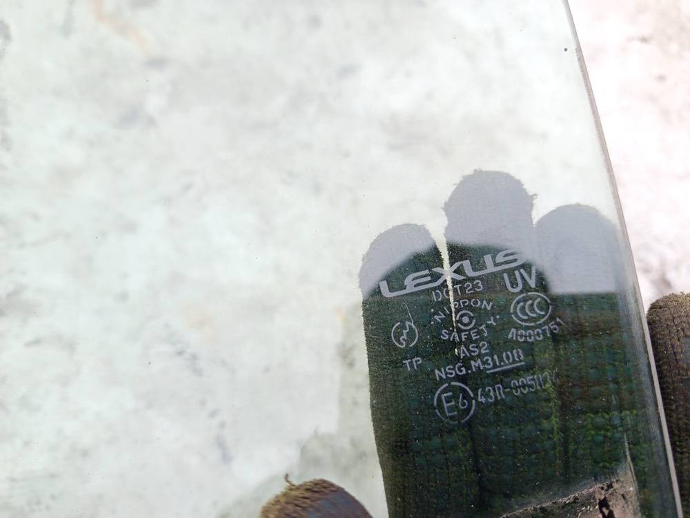 AS2 Lexus IS - CLASS 2007 Durvju stikls - AIZMUGURE PA KREISI - Thumbnail 3