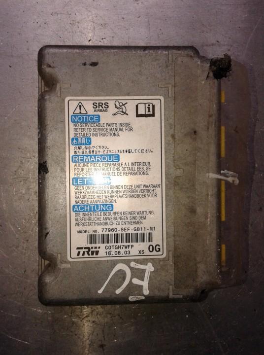77960SEFG811M1 Honda Accord 2003 Airbag crash sensors module