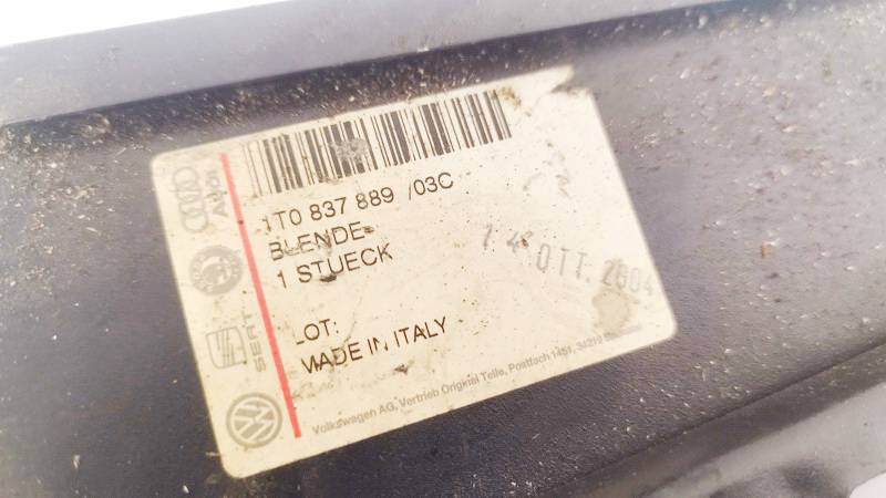 1T0837889 Volkswagen Touran 2004 Glass Trim Molding-weatherstripping - FRONT LEFT - Thumbnail 3