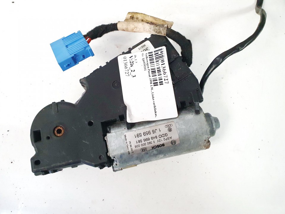 1J6959591 Volkswagen Passat 1998 Schiebedachmotor (Schiebedach Motor) - Thumbnail 2