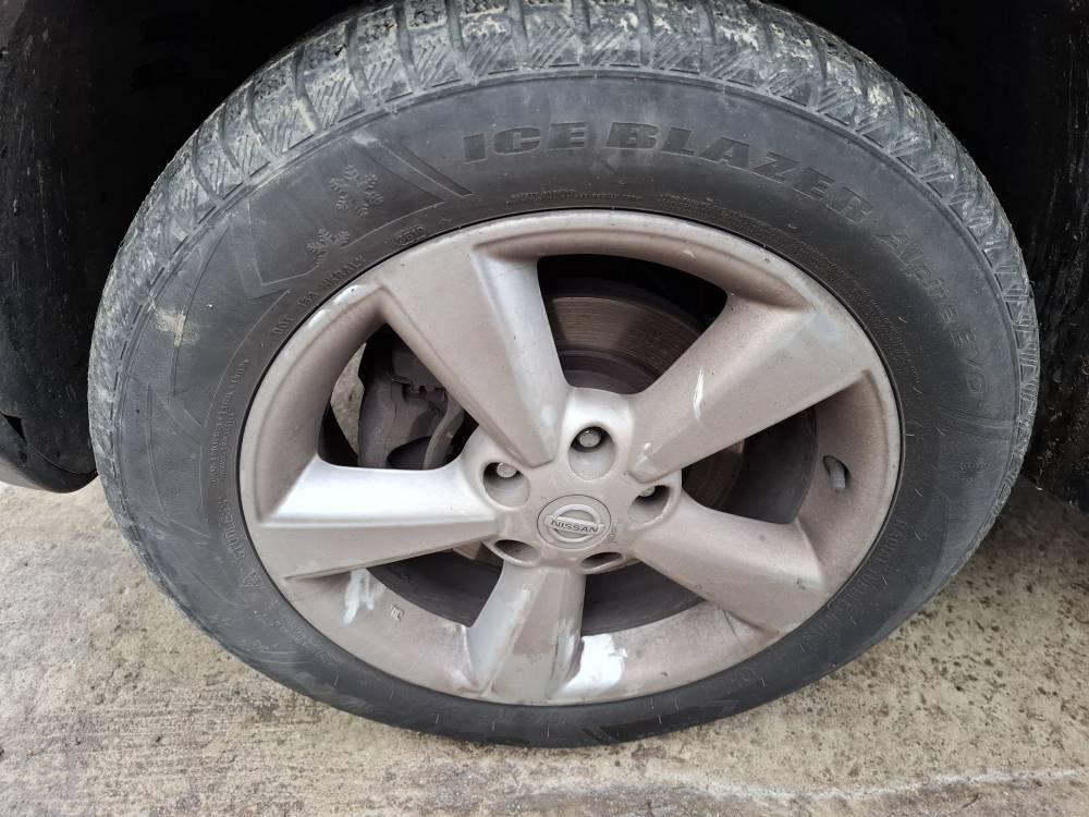 5X114.3 Nissan Qashqai 2007 Lietie riteņu komplekts R17 - Thumbnail 2