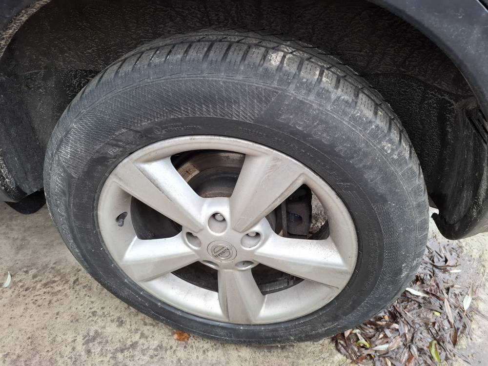 5X114.3 Nissan Qashqai 2007 Lietie riteņu komplekts R17 - Thumbnail 3