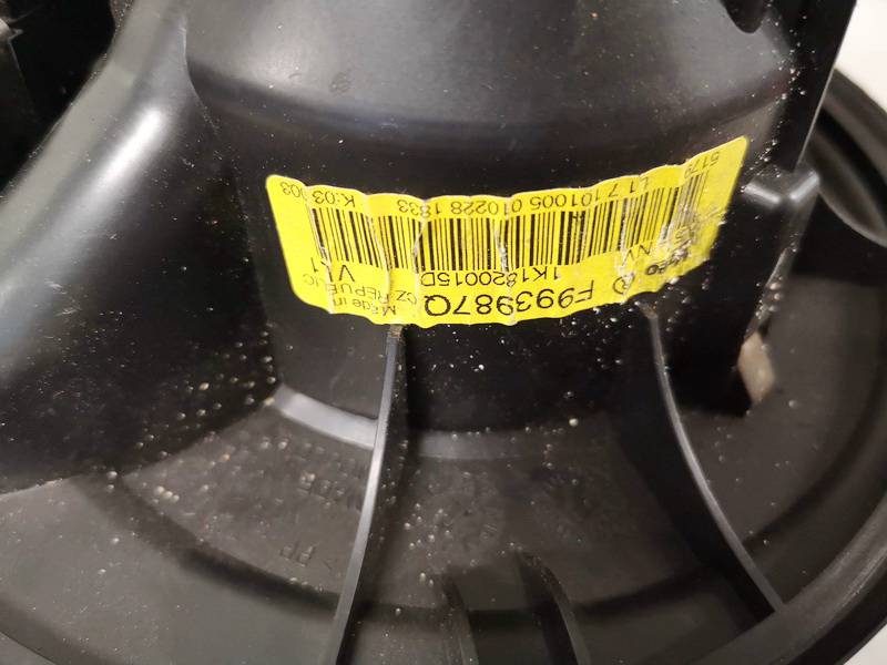 1K1820015D Volkswagen Touran 2006 Heater blower assy - Thumbnail 3