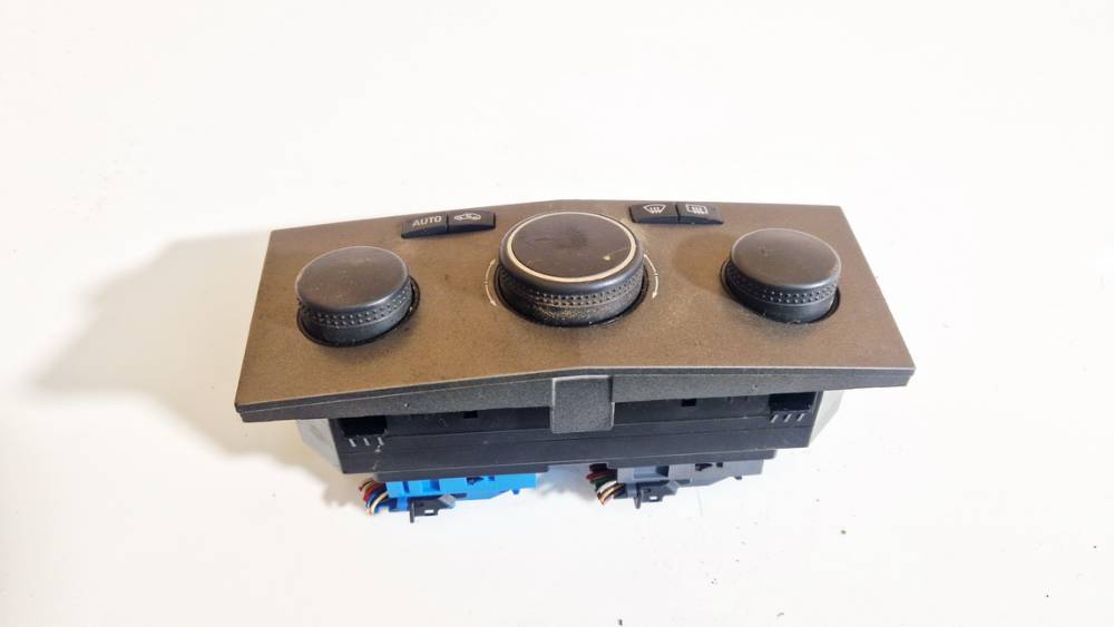 13168100 Opel Zafira 2006 Klimata vadības panelis (sildītāja vadības slēdži)