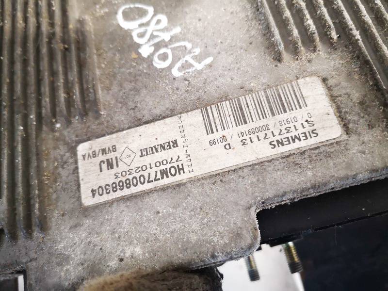 7700102303 Renault Scenic 1998 Variklio kompiuteris - Thumbnail 2