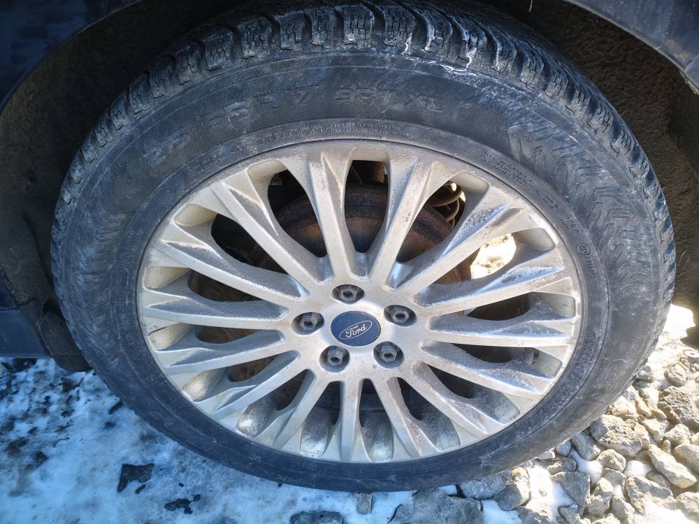5X108 Ford Focus 2011 Komplet Kół Zimowych R17 - Thumbnail 4